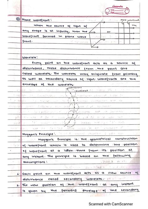 SOLUTION: Wave theory of light - Studypool