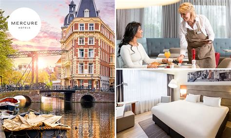 Mercure Hotel Amsterdam West, Luxe overnachting voor 2 + ontbijt in Amsterdam bespaar 32% in ...