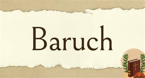 The Book of Baruch in the Bible