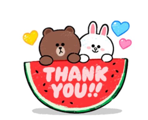 Thank You Line Sticker | Images and Photos finder