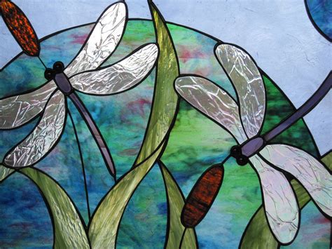 Dragonfly Stained Glass Window Patterns - Glass Designs