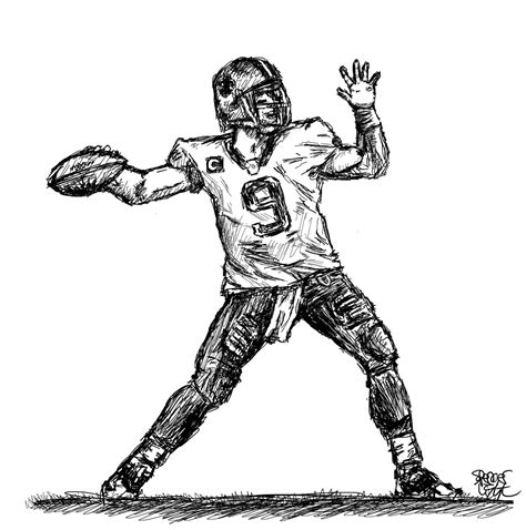 Football Drawing | Free download on ClipArtMag