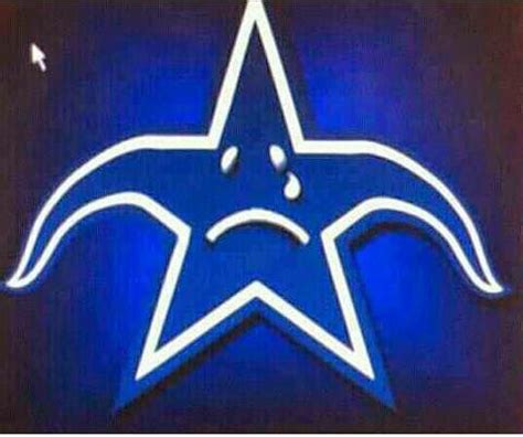 22 Meme Internet: Dallas Cowboys - star crying