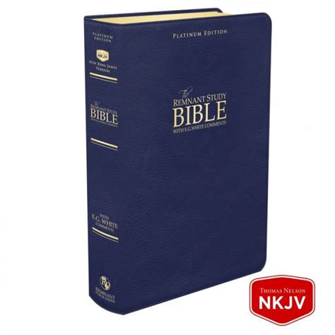 Remnant Study Bible Platinum - NKJV (BLUE) - 9781629132167