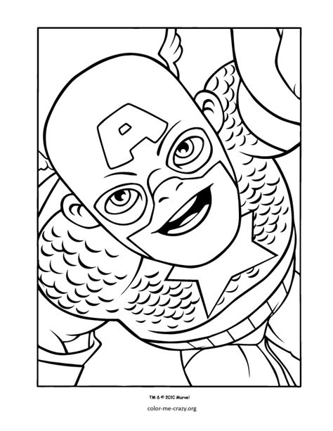 ColorMeCrazy.org: Super Hero Squad Coloring Pages