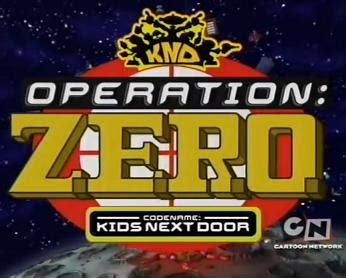 Operation: Z.E.R.O. (Western Animation) - TV Tropes