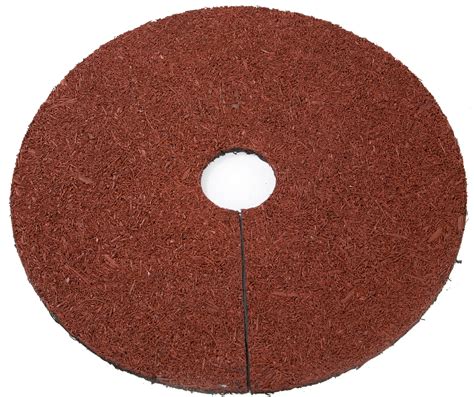 Reversible Mulch Ring Tree Protector Mat - 24" - by Trademark Innovations - Walmart.com