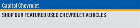 Used Car Specials & Deals in Salem, Oregon | CAPITOL CHEVROLET OF SALEM