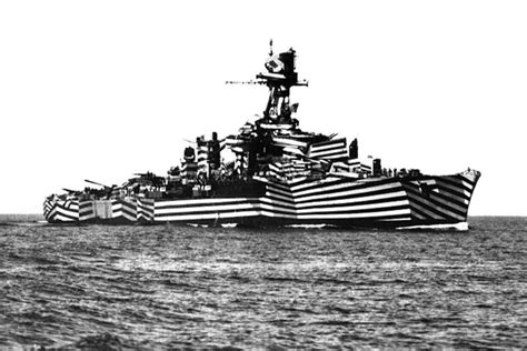 Dazzle camouflaging the warships with psychedelic paint jobs, 1917-1918 - Rare Historical Photos