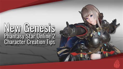 PSO2: NGS Character Creation Tips - YouTube