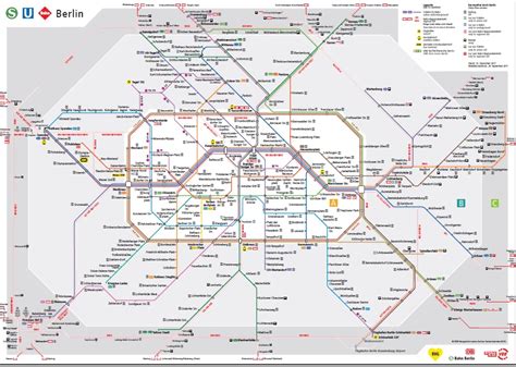 Berlin Public Transport Map - Transport Informations Lane