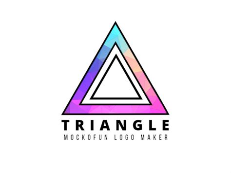 Triangle Logo Design - MockoFUN