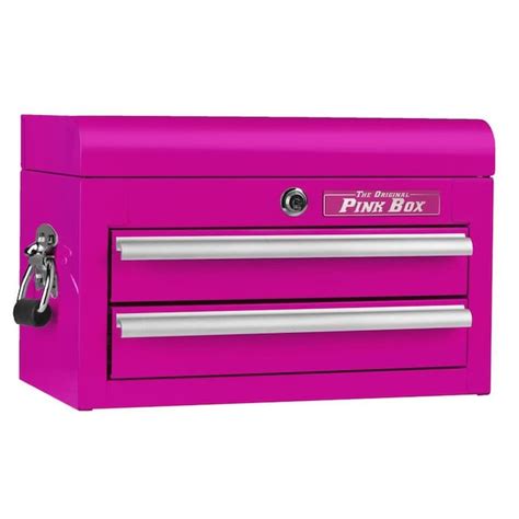 The Original Pink Box The Original Pink Box 18-in 2-Drawer 18G Steel ...