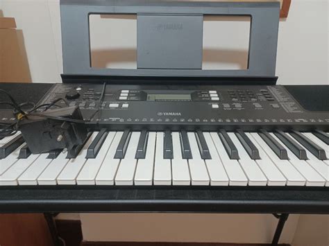 Yamaha Keyboard PSR-E363 + stand, Hobbies & Toys, Music & Media, Musical Instruments on Carousell