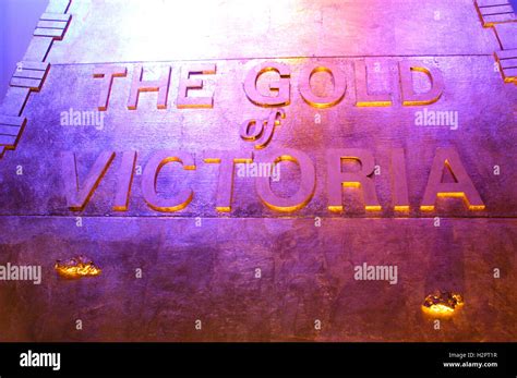 The museum of the gold of Ballarat in Australia in Victoria where all ...