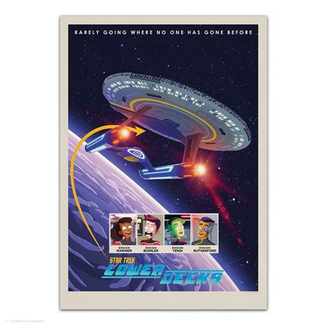 Star Trek: Lower Decks - Fine Art Print Set | Vice Press