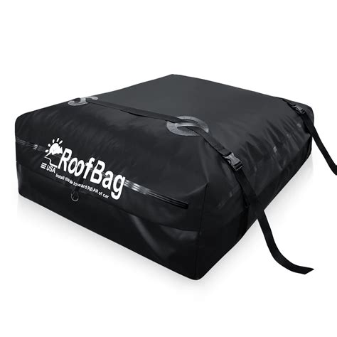 Buy 13 Cubic RoofBag Car Rooftop Cargo Carrier, Waterproof Roof Bag Top Luggage Storage Carriers ...