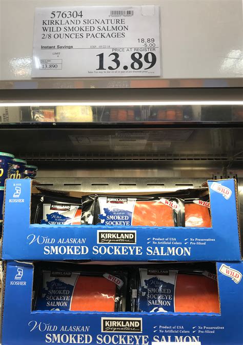 Costco: Hot Deal on Kirkland Signature Wild Sockeye Smoked Salmon | Living Rich With Coupons®