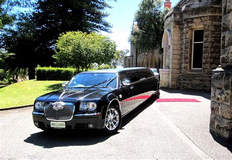 limo-hire-perth-black-chrysler - Bellagio Limousines