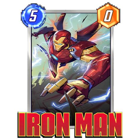 Iron Man PANDART Marvel Snap Card Variant - Marvel Snap Zone