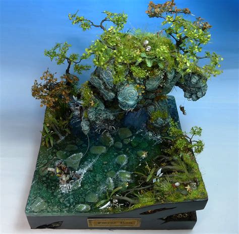 Forest diorama tutorial - Fantasygames