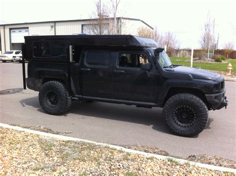 Custom pop up camper for 2009 Hummer H3T | Phoenix Pop Up Campers