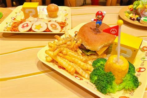 Power-Up with Super Nintendo World Food and Drink at Toadstool Cafe