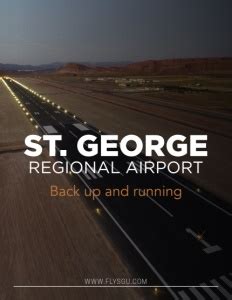 St. George Regional Airport - Back up and running - Aviation View Magazine