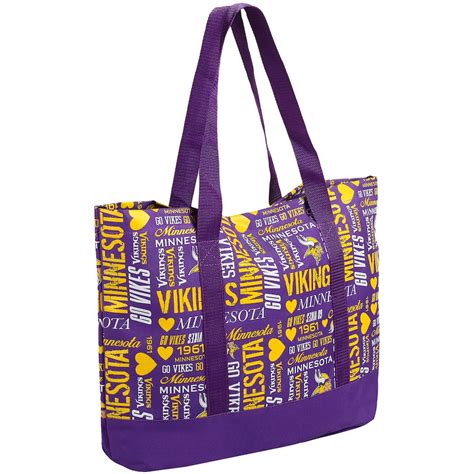 Minnesota Vikings Women's Collage Tote Bag