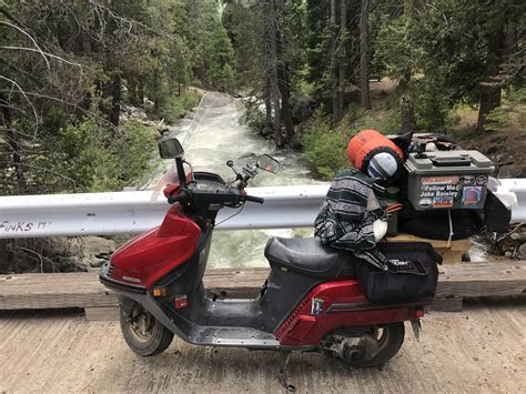 Cross Country on a 1987 Honda elite 250! : r/scooters