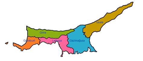 Northern Cyprus Map