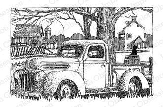 Printable Vintage Truck Coloring Pages - Tripafethna