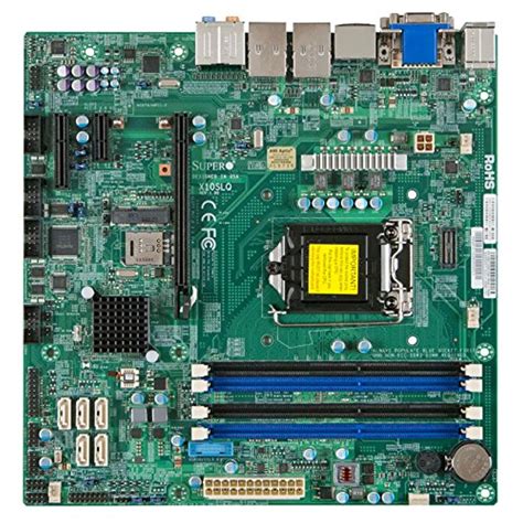 Supermicro Motherboard Micro ATX DDR3 1600 LGA 1150 Motherboards X10SLQ ...