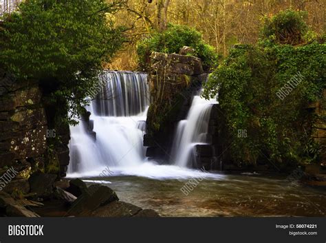 Penllergaer Waterfall Image & Photo (Free Trial) | Bigstock