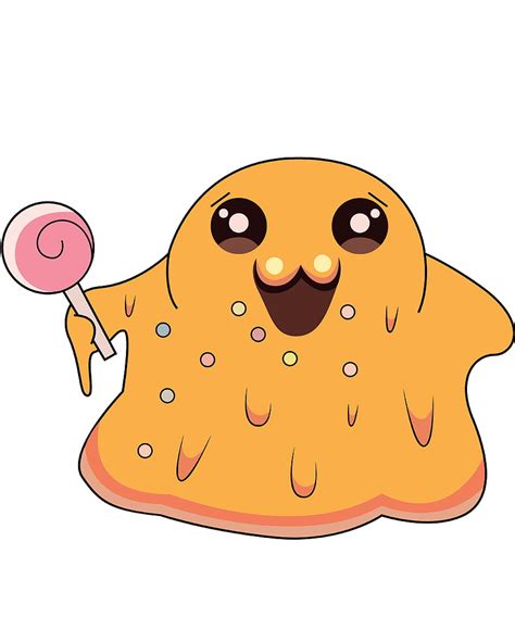 SCP 999 Cute Candy Happy Blob Monster' Sticker by yellowdellow. Scp ...