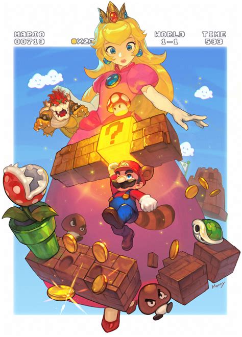 ArtStation - supermario, morry ♠ in 2020 | Mario characters, Character ...