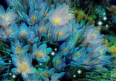 Enchanted flowers | Enchanted flowers, Landscape art, Fantasy landscape