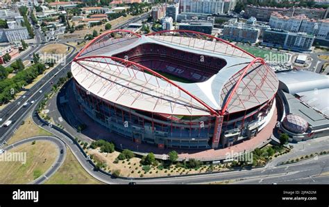 Aerial view of the Benfica Stadium home to the S.L. Benfica football club Stock Photo - Alamy