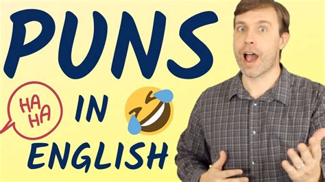 PUNS IN ENGLISH | Examples of a Play on Words - YouTube