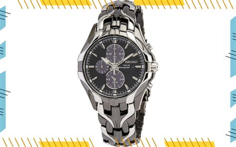 This Stunning Seiko Solar-Powered Watch Is Over 50% Off Today