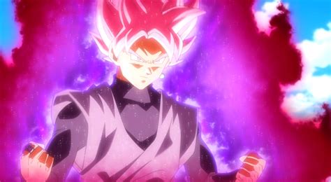 Black Goku SSJ Rose Dragon Ball Super Screensaver