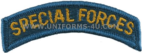 U.S. ARMY SPECIAL FORCES TAB PATCH