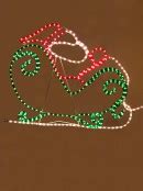 Santa Sleigh & Two Reindeers Rope Light Silhouette - 2.1m | Product Archive | Buy online from ...