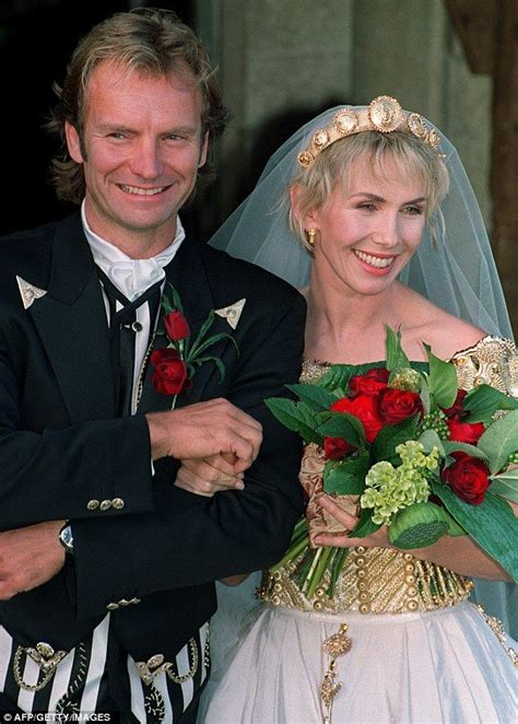 A rock solid marriage: Sting and wife Trudie Styler... still the blissfully happy couple 20 ...