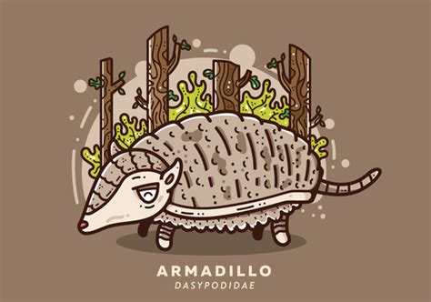 Armadillo Vector Art, Icons, and Graphics for Free Download