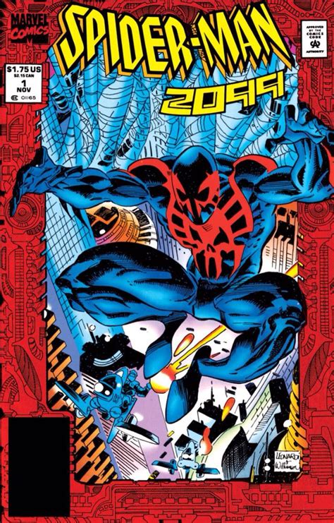 First ever appearance for Spiderman 2099 (1992 - Spider-Man #1 ...