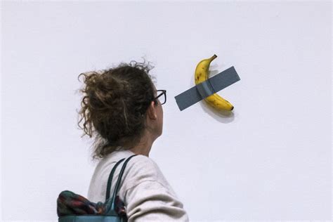 Banana Duct Taped To Wall Sells For $6.2 Million At NYC Art Auction ...