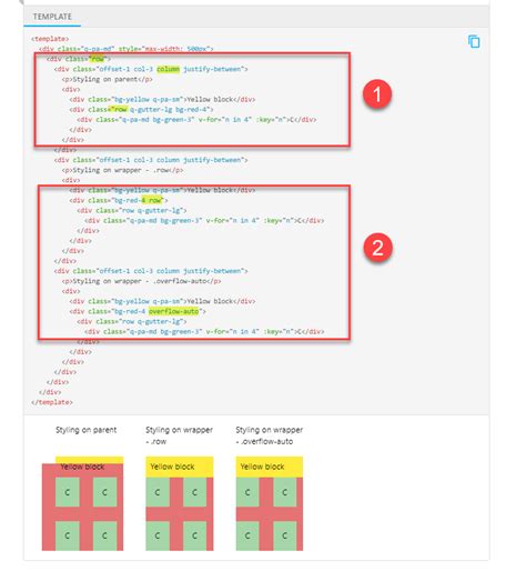 html - row and columns with 1 element - Stack Overflow