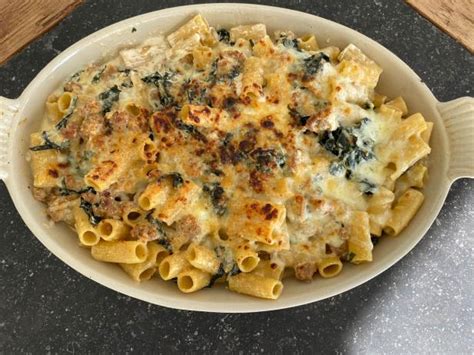 Fall Kale and Sausage Pasta Bake Recipe | Katie Lee Biegel | Food Network