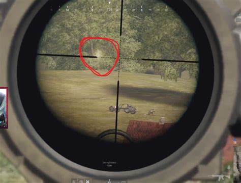 This glare on the scope is from behind your character, it should not be visible when scoped in ...